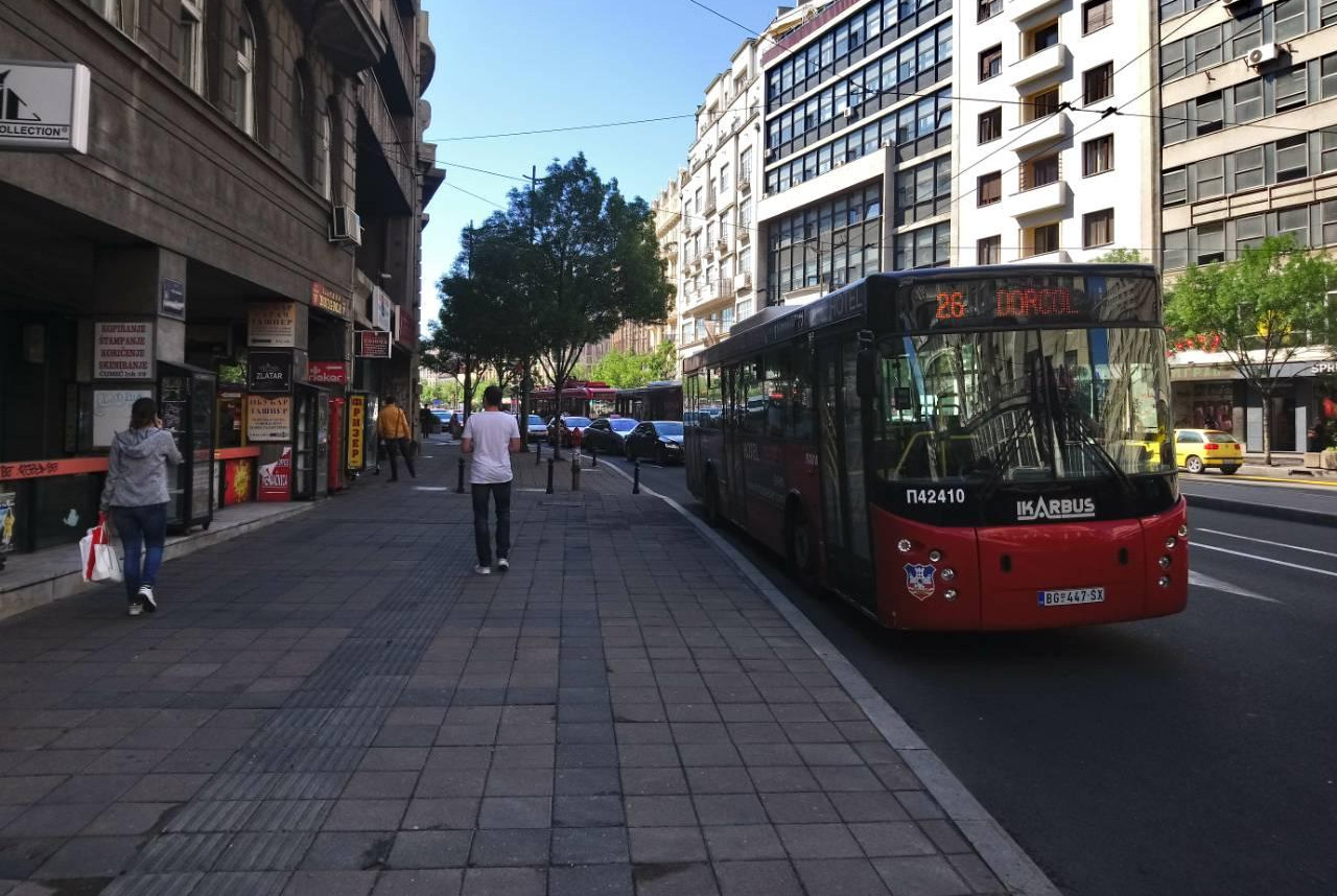 NOVA ORGANIZACIJA PREVOZA U BEOGRADU: Do Terazija od danas ne ide autobus 29, već 21!